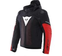 Dainese Super Sprint Air Veste textile moto, noir-blanc-rouge, taille 58 pour homme