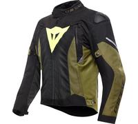 Dainese Veste moto SUPER SPRINT D-DRY® Imperméable Black/Green/Fluo Yellow Homme