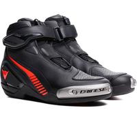 Dainese Superya Chaussures de moto, noir/rouge, Taille 38