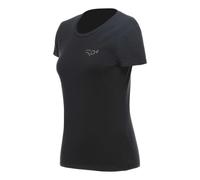 DAINESE T-SHIRT ANNIVERSARY LADY - S - T-SHIRT ANNIVERSARY LADY - NOIR