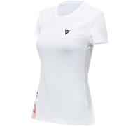 DAINESE T-SHIRT LOGO LADY - M - T-SHIRT LOGO LADY - BLANC