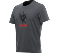 DAINESE T-SHIRT TARMAC - S - T-SHIRT TARMAC - GRIS