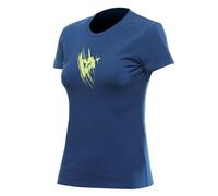 Dainese Tarmac T-shirt femme, bleu, taille L pour femmes