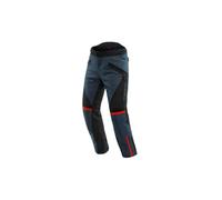 Dainese - Tempest 3 D-Dry Pants, Pantalon De Tourisme Moto Pour Homme, Membrane Imperméable, Intérieur Thermique Amovible, Protège-Genoux, Ebène/Noir/Lavande Rouge, 58