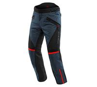 Dainese - Tempest 3 D-Dry Pants, Pantalon De Tourisme Moto Pour Homme, Membrane Imperméable, Intérieur Thermique Amovible, Protège-Genoux, Ebène/Noir/Lavande Rouge, 50