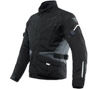 Dainese Tempest 3 D-Dry Veste textile de moto, noir-gris, taille 46 pour homme