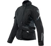 Dainese Tempest 3 D-Dry Veste textile de moto pour dames, noir-gris, taille 38 pour femmes