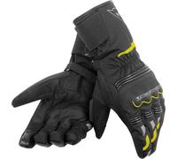 Dainese Tempest Unisex D-Dry Gants de moto longue, noir-jaune, taille 3XS pour homme
