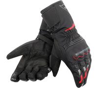 Dainese Tempest Unisex D-Dry Gants de moto longue, noir-rouge, taille 2XS pour homme