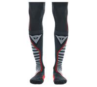 Dainese Thermo Long Chaussettes moto Noir/Rouge 45-47 unisex