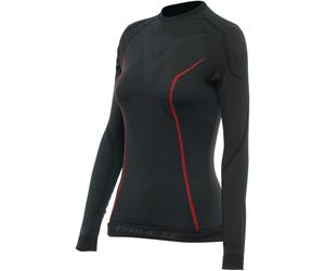 Dainese Thermo LS Chemise fonctionnelle pour dames, noir/rouge, Taille L/XL
