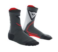 DAINESE THERMO MID SOCKS chaussettes noir-rouge 36-38