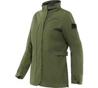 Dainese Toledo D-Dry, veste textile imperméable pour femmes 46 Vert Foncé Vert Foncé
