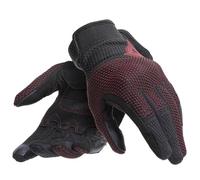 Dainese Torino Gants de moto pour dames, noir-rouge, taille L pour femmes