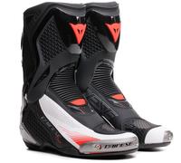Dainese Torque 4 Air Bottes de moto, noir-blanc-rouge, taille 43 pour homme