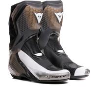Bottes de moto Microfibre Homme Dainese TORQUE 4 S Black/White