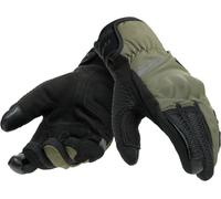 Dainese Trento D-Dry Gants de moto, noir/vert, Taille XS