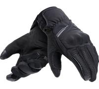DAINESE - Trento D-Dry® Gloves, Gants de Moto d'Hiver, Imperméables, avec Protecteurs des Articulations, Homme, Noir/Noir, XXL