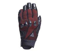 Dainese Unruly Ergo-Tek Gloves Short Motorcycle Gloves Summer Gloves Black/Fluorescent Red XL