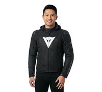 Motorcycle Jacket Fabric Man Dainese Super Sprint Air Black/White