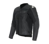 Dainese Racing 5, veste en cuir perforé Long 46 Noir Noir