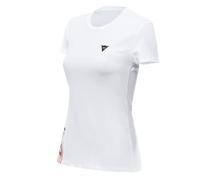 Dainese Women's Logo Lady Short-Sleeved T-Shirt, 100% Cotton