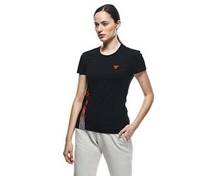 Dainese Women's Logo Lady Short-Sleeved T-Shirt, 100% Cotton