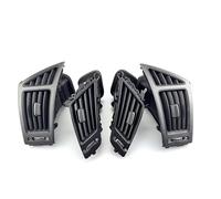 D'air Avant Central Évents De Climatisation Sortie Climatiseur Moulures Intérieures Grille Panneau Compatible Avec Hyundai Pour Sonata 2011 2012 2013 2014 2015(A SET black)