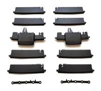 D'air Avant Central Kit Réparation Sortie Grille D'aération Climatiseur Arrière Voiture Assemblage 1668300554 Compatible Avec Benz Pour M/ML W166 2011 2012 2013 2014 2015(Repair Kit)