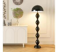 daire Champignon créatif, daire Unique avec Abat-Jour en Fer et Interrupteur à Pied, Lampe sur Pied Haute à intensité Variable 3 Couleurs, Lampe sur Pied Moderne et élégante, pour Chambre à