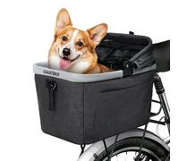 DAISTERN Panier Vélo Arrière Chien Pliable jusqu'à 10KG
