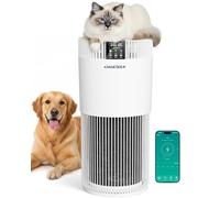 DAISTERN Purificateur d’Air Intelligent pour Animaux 42m², Filtre HEPA13, Élimine 99,97% Des Poils Acariens Poussières Pollens Odeurs et Formaldéhyde, Fonction Ions Négatifs pour Chambre et Salon