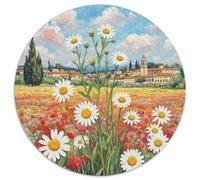 Daisy 1000 Pieces Jigsaw Puzzles for Adults Educhational Games Stress Relieving Entertainment Cultivate The Spirit of Teamwork for Adults and Kids, Age 12 Years Up 1000pcs (67.5x67.5cm)