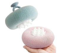 Daisy Body Scurbber - Bath Sponge Sunflower Design | 2 en 1 Body Scurpor - 2 pièces SUSSUM CETTAGE BRUPS BRUP SCHERBER POUR FILLES GOISSES HOMMES MEN VOYAGE HOTER