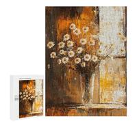 Daisy Bouquet in Glass Vase Puzzle 1000 Pièces Educa Jouet en Bois Cadeau Unique Décoration Intérieure Jeu Éducatif Challenge Toy Adultes Et Enfants À Partir De 14 Ans 500 PCS