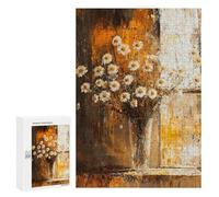Daisy Bouquet in Glass Vase Puzzle 1000 Pièces Educa Jouet en Bois Cadeau Unique Décoration Intérieure Jeu Éducatif Challenge Toy Adultes Et Enfants À Partir De 14 Ans 300 PCS