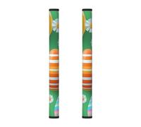 Daisy Eggs Lot de 2 housses colorées pour poignée de porte de réfrigérateur, micro-ondes, four, lave-vaisselle