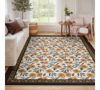 Daisy Floral Washable 60x120 Tapis Chambre