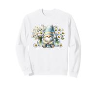 Daisy Flower GNOME Graphic for Painter Who Loves Painting Sweatshirt