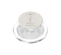 Daisy Flower Motivation Resilience Nature Citation Gouttes de Pluie PopSockets PopGrip pour MagSafe