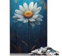 Daisy Flower Van Gogh Puzzle Imposible,desafío Para Adultos Entretenimiento Creativo 1000 Piezas Obra De Arte De Juego De Para Adultos Y Niños Mayores De 12 Años 1000pcs (75x50cm)