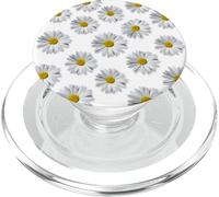 Daisy Flowers Artificial Daisys Daisy Decorations White PopSockets PopGrip pour MagSafe