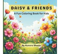Daisy & Friends: Simple and Cute Floral Coloring Book