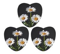 Daisy Lot de 3 désodorisants à suspendre pour voiture, maison, bureau, style blanc