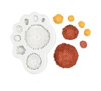 Daisy Moule en silicone en forme de fleur pour sucre, tourteau tournesol, chocolat, pâtisserie en silicone, arôme feuille de plâtre, gris style B