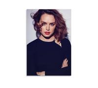 Daisy Ridley - Impression sur toile de la star du film - Impression d'art moderne pour chambre à coucher - 60 x 90 cm