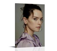 Daisy Ridley Star Poster décoratif sur toile pour chambre à coucher 40 x 60 cm
