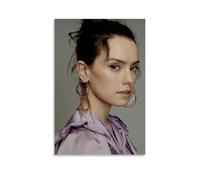 Daisy Ridley Star Poster décoratif sur toile pour chambre à coucher 60 x 90 cm