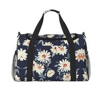 Daisy Sac de voyage à main - Grand sac fourre-tout réutilisable, parfait pour les activités de plein air, le sport, le camping et les courses, noir, One Size