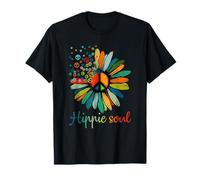 Daisy Signe de paix Hippie Soul Flower Lovers Girl Men Women T-Shirt